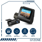 4K UHD Dash Cam & 2K Rear Camera with GPS.
